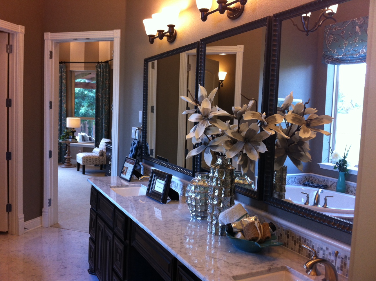 Model Home Bathroom design inspiration: model home tour part two – designstamela Model Home Bathroom design inspiration: model home tour part two – designstamela
