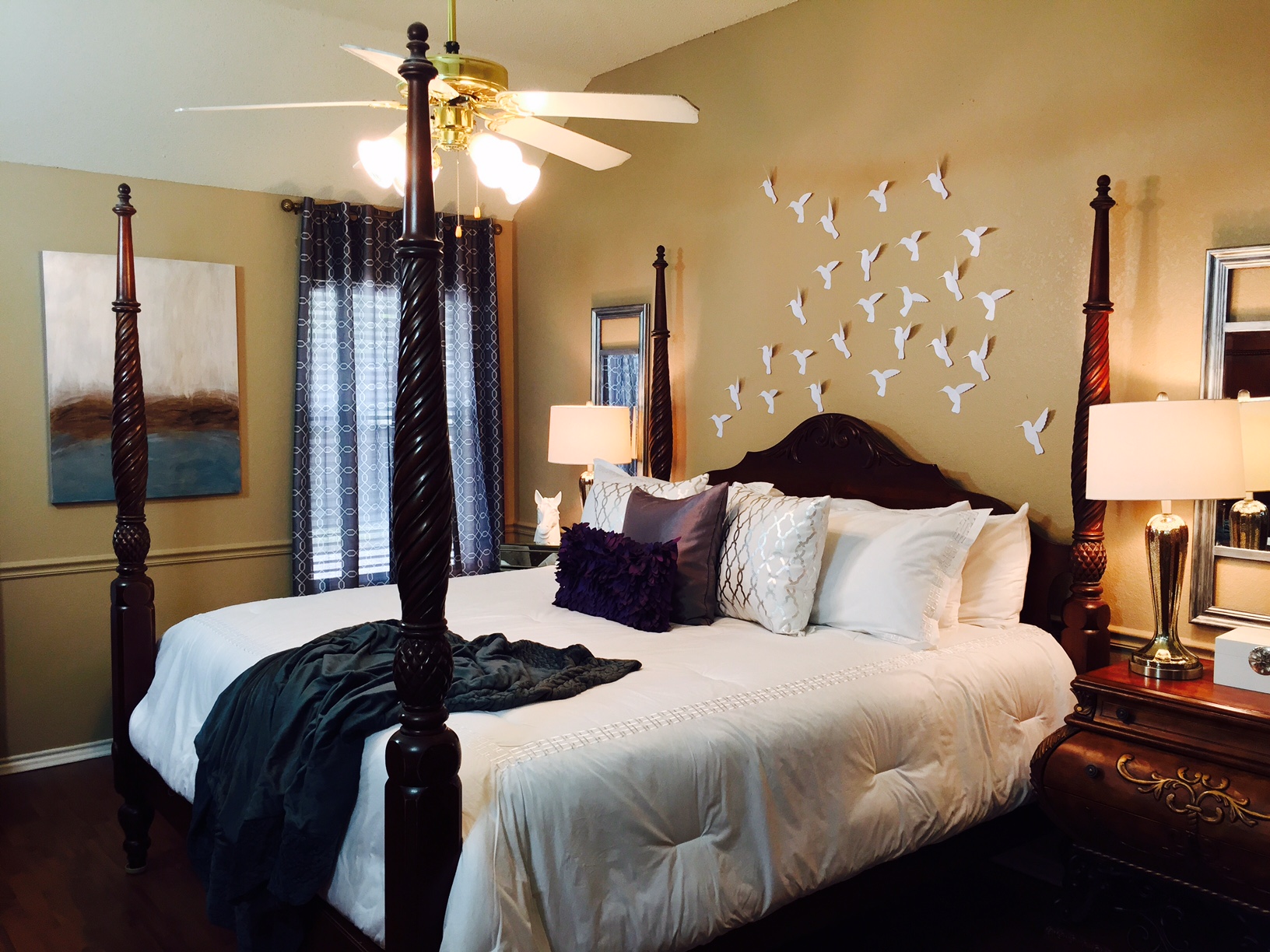 Spring Bedroom Makeover Tamela Bowie Interiors